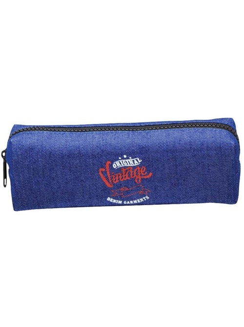 Pennenzak school en denim vintage 20 cm - CTM - Kiabi Pennenzak school en denim vintage 20 cm - CTM - Kiabi