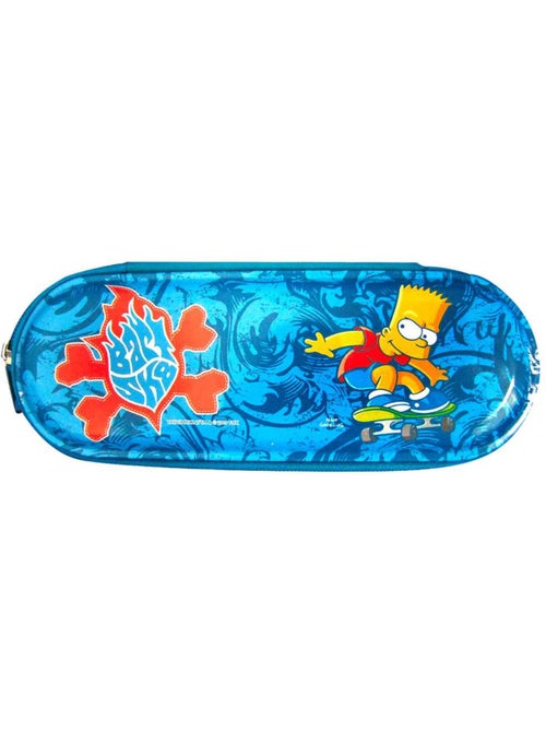 Pennenzak semi-stevig motief skate Bart Simpson Simpson - Kiabi