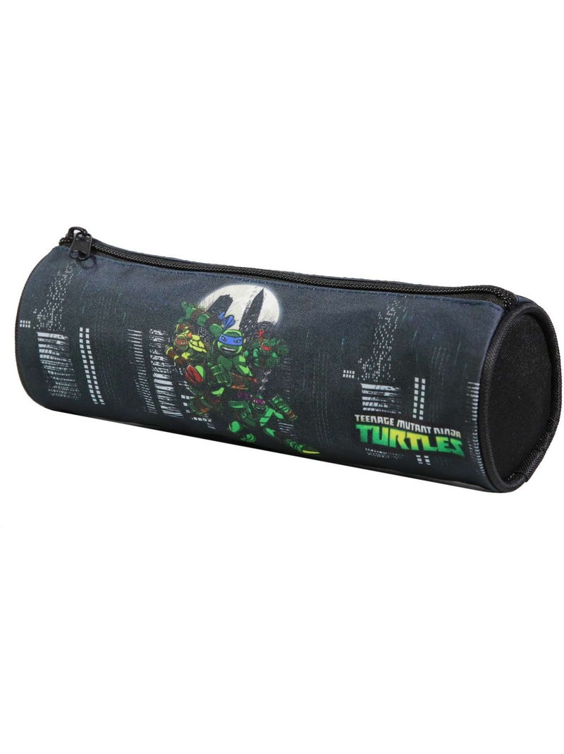 Pennenzak – 'Teenage Mutant Ninja Turtles' – rond 22 cm Zwart - Kiabi
