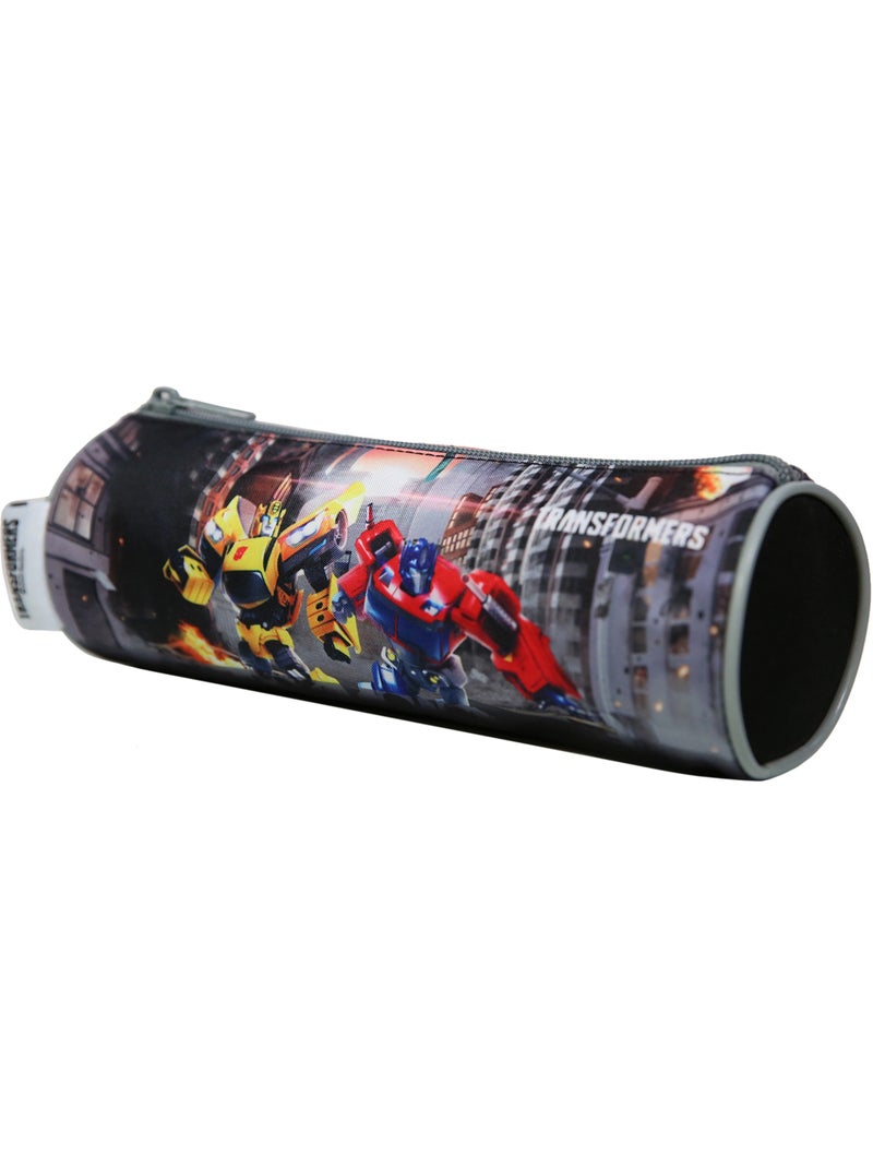 Pennenzak – 'Transformers' – rond 22 cm Grijs - Kiabi
