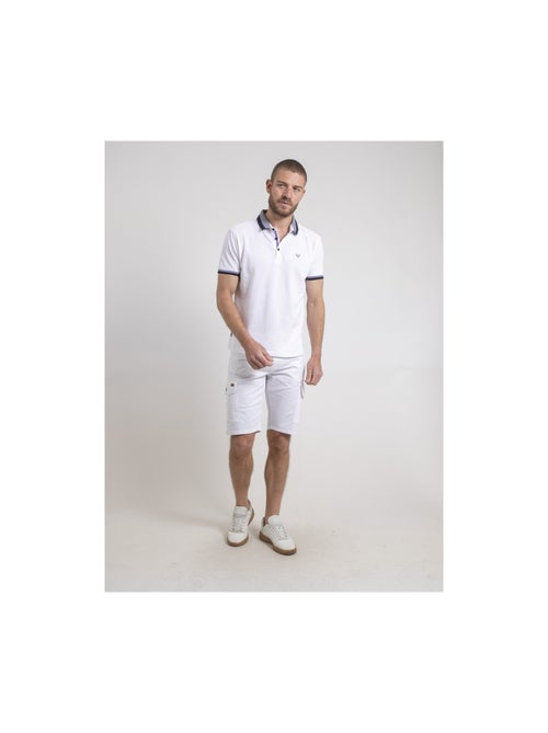 Pepanolo poloshirt met korte mouwen, puur katoen - Kiabi