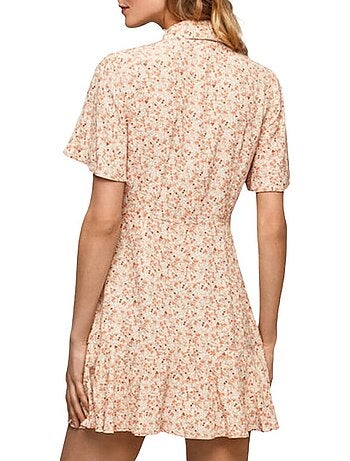 Pepe jeans aide dames oranje combishort met print