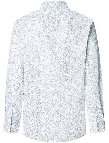 Pepe jeans anson herenoverhemd wit/blauw