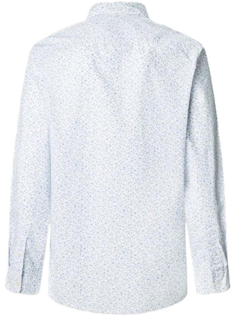 Pepe Jeans Anson Herenoverhemd Wit/Blauw Blauw - Kiabi