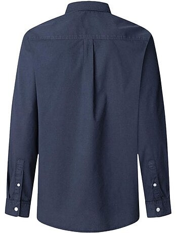 Pepe jeans arnold herenoverhemd marineblauw
