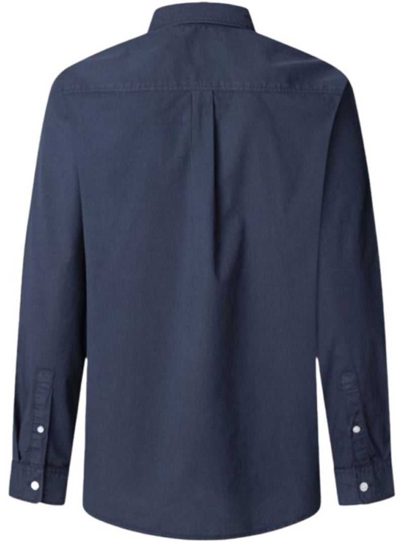 Pepe Jeans Arnold Herenoverhemd Marineblauw Marineblauw - Kiabi