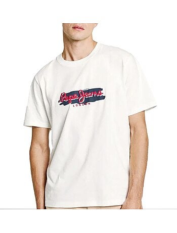 Pepe jeans arsham grijs t-shirt voor heren