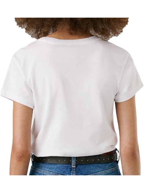 Pepe Jeans Ava Wit Dames T-shirt - Kiabi