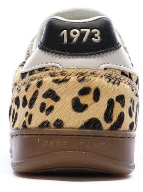 Pepe Jeans Ball Dames Sneakers Beige/Zwart - Kiabi Pepe Jeans Ball Dames Sneakers Beige/Zwart - Kiabi
