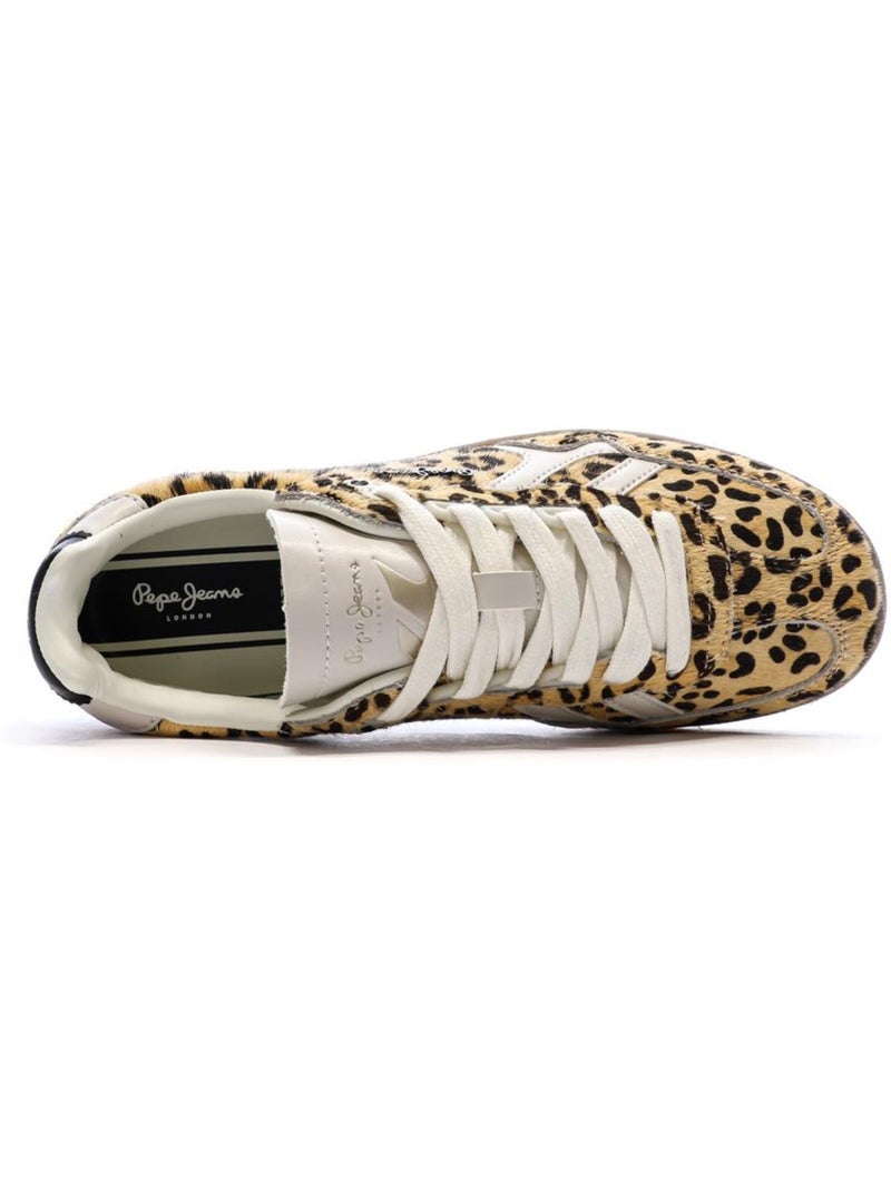 Pepe Jeans Ball Dames Sneakers Beige/Zwart Beige - Kiabi