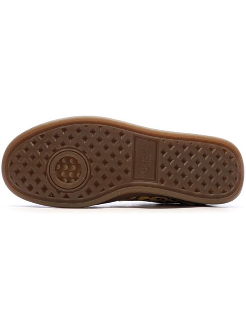 Pepe Jeans Ball Dames Sneakers Beige/Zwart - Kiabi Pepe Jeans Ball Dames Sneakers Beige/Zwart - Kiabi