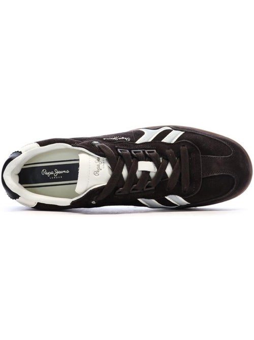 Pepe jeans ball mix m heren sneakers bruin/taupe - Kiabi Pepe jeans ball mix m heren sneakers bruin/taupe - Kiabi