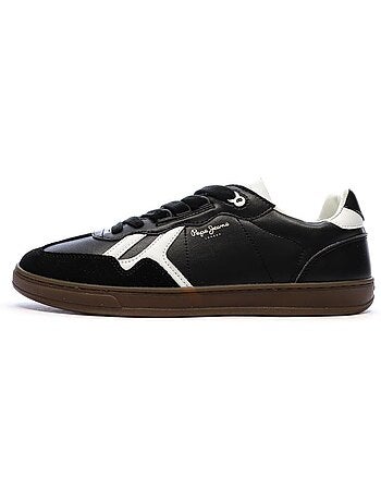 Pepe jeans ball heren sneakers zwart/wit
