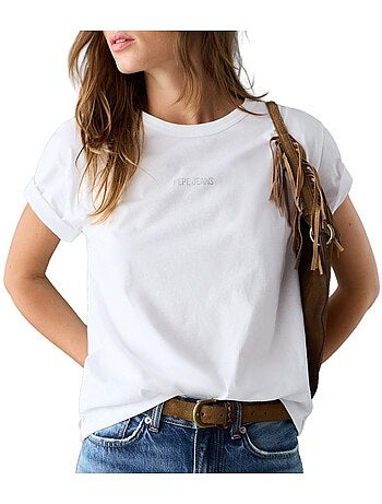 Pepe jeans bema wit dames t-shirt