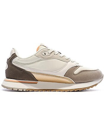 Pepe jeans bexley city beige dames sneakers