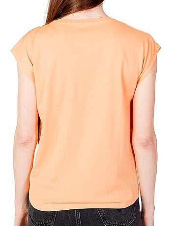 Pepe jeans bloom rood t-shirt voor dames
