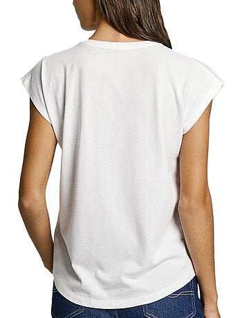 Pepe jeans blooma dames t-shirt blauw