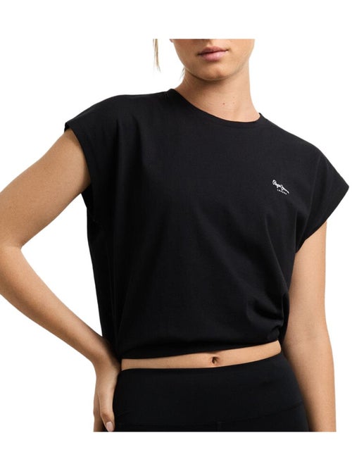 Pepe jeans blooma zwart dames t-shirt - Kiabi