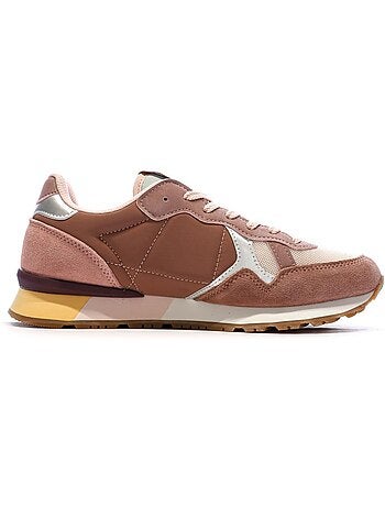 Pepe jeans brit jumps heren sneakers bruin