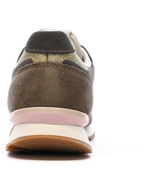 Pepe Jeans Brit Mixt Bruine Dames Sneakers - Kiabi Pepe Jeans Brit Mixt Bruine Dames Sneakers - Kiabi