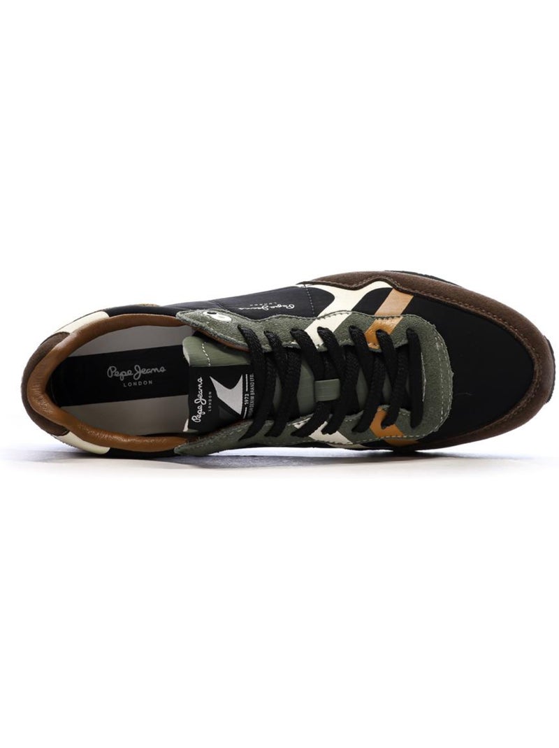 Pepe Jeans Brit Prints Bruine Heren Sneakers Cappuccinobruin - Kiabi