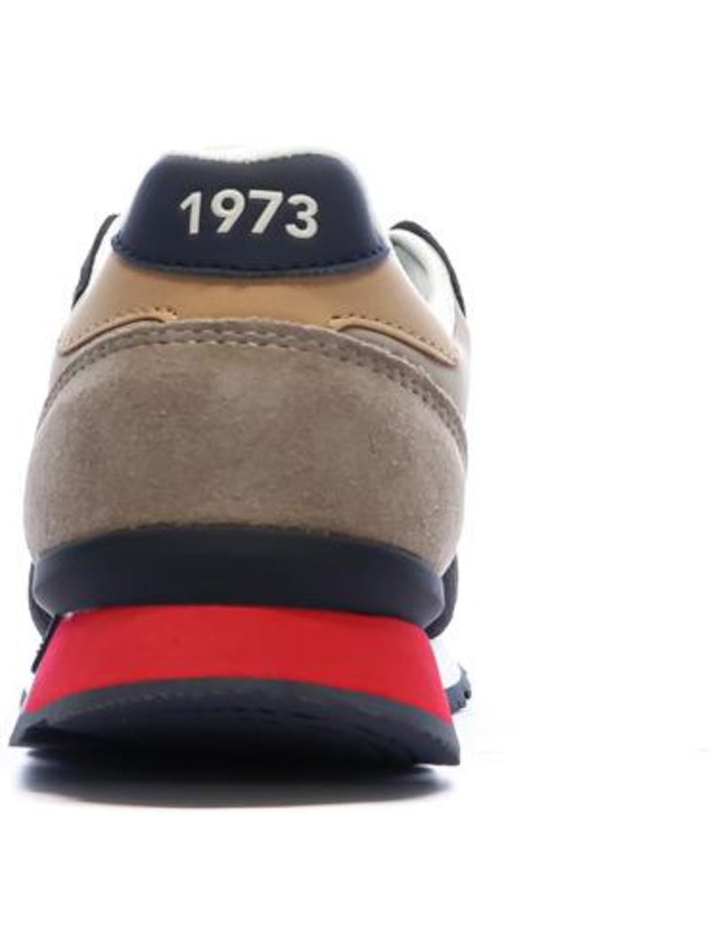 Pepe jeans brit road m heren sneakers marine/taupe Marineblauw - Kiabi