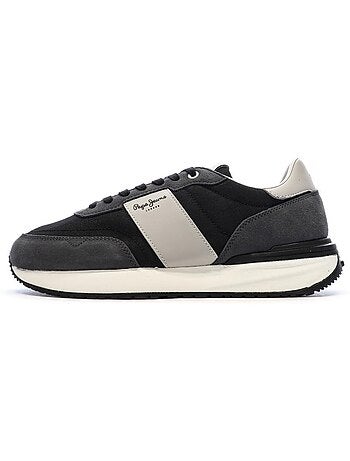 Pepe jeans buster supra heren sneakers zwart
