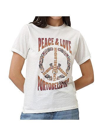 Pepe jeans cala wit dames t-shirt