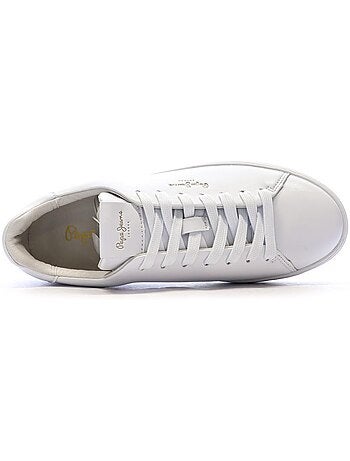 Pepe jeans camden classic witte dames sneakers