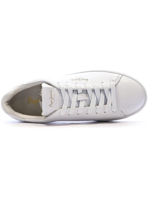Pepe Jeans Camden Classic Witte Dames Sneakers - Kiabi Pepe Jeans Camden Classic Witte Dames Sneakers - Kiabi