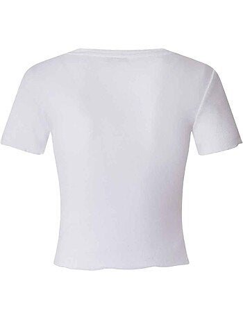 Pepe jeans cara wit dames t-shirt