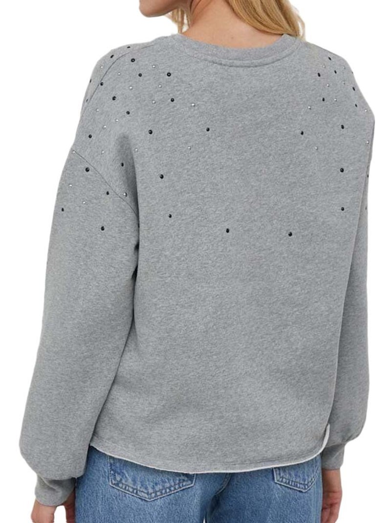 Pepe Jeans Caroline Dames Sweatshirt Grijs Zilvergrijs - Kiabi