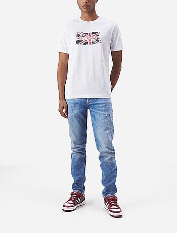 Pepe jeans clag wit t-shirt voor heren