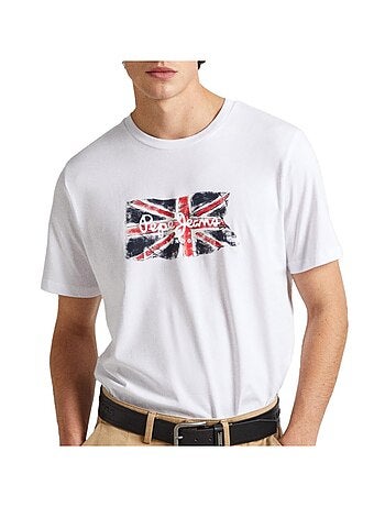Pepe jeans clag marineblauw t-shirt voor heren
