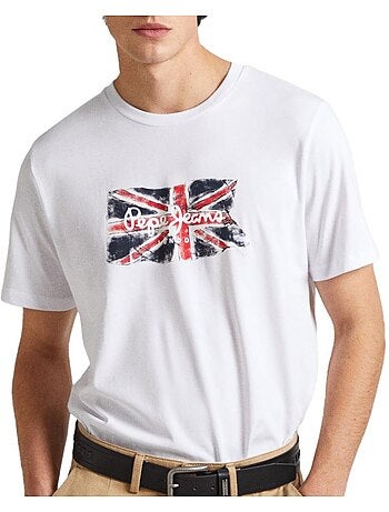 Pepe jeans clag marineblauw t-shirt voor heren