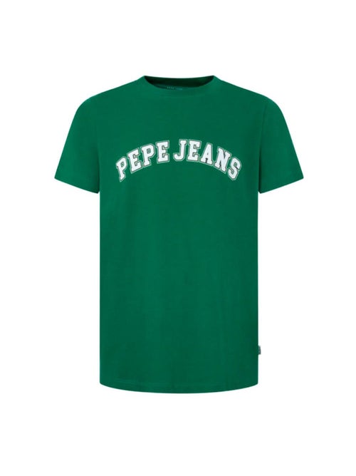 Pepe Jeans Clement Groen T-shirt voor Heren - Kiabi Pepe Jeans Clement Groen T-shirt voor Heren - Kiabi