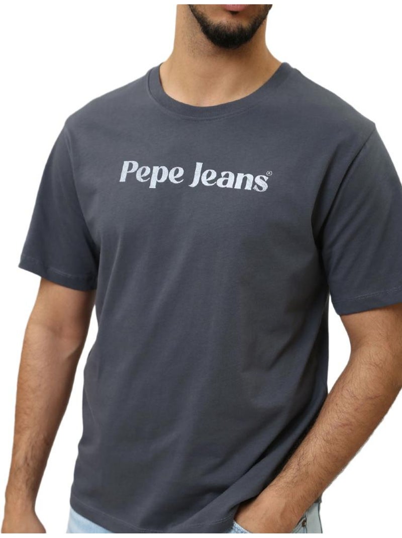 Pepe Jeans Clifton Grijs T-shirt voor Heren Zilvergrijs - Kiabi