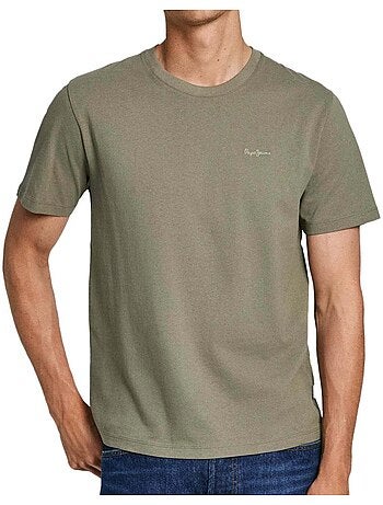 Pepe jeans connor marineblauw t-shirt voor heren