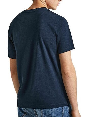 Pepe jeans connor marineblauw t-shirt voor heren