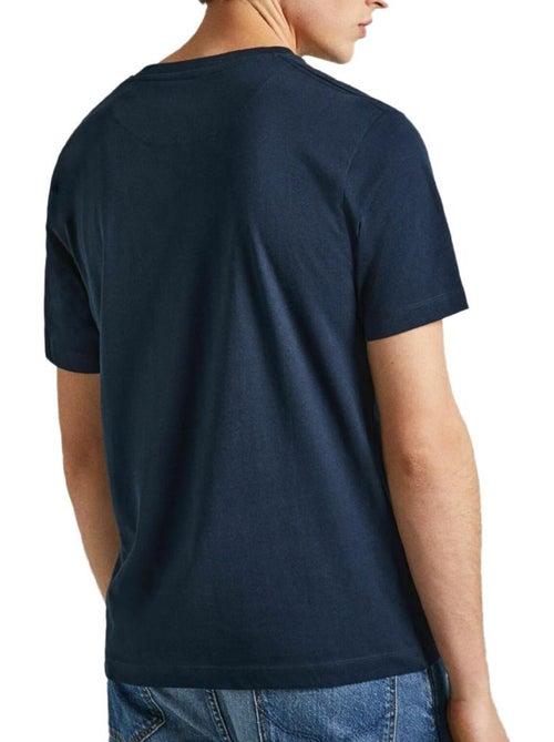 Pepe Jeans Connor Marineblauw T-shirt voor Heren - Kiabi Pepe Jeans Connor Marineblauw T-shirt voor Heren - Kiabi