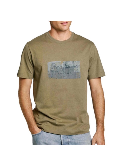 Pepe Jeans Connor T-shirt Groen voor Heren - Kiabi Pepe Jeans Connor T-shirt Groen voor Heren - Kiabi