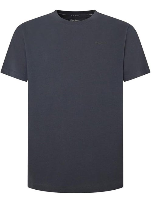 Pepe jeans connor t-shirt voor heren - donkergrijs met contrast - Kiabi