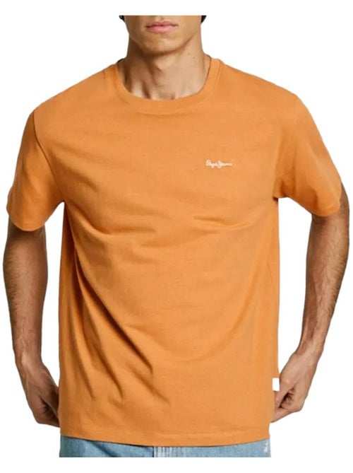 Pepe Jeans Contrast Oranje T-shirt voor Heren - Kiabi