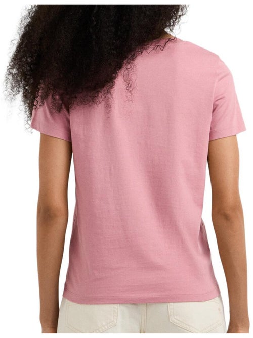 Pepe jeans cristina dames t-shirt met rozenprint - Kiabi