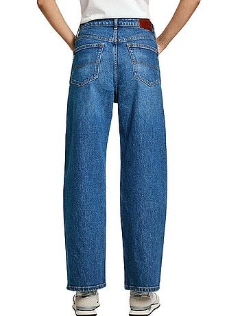 Pepe jeans dames straight fit jeans - blauw