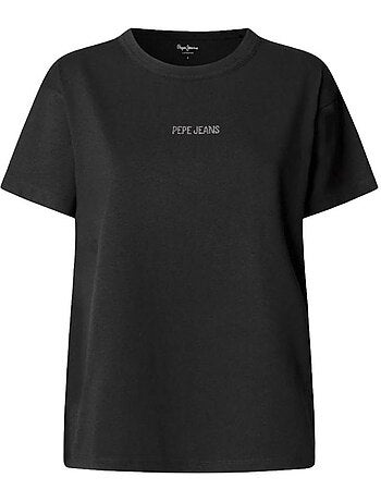Pepe jeans dames t-shirt zwart pjl l nd