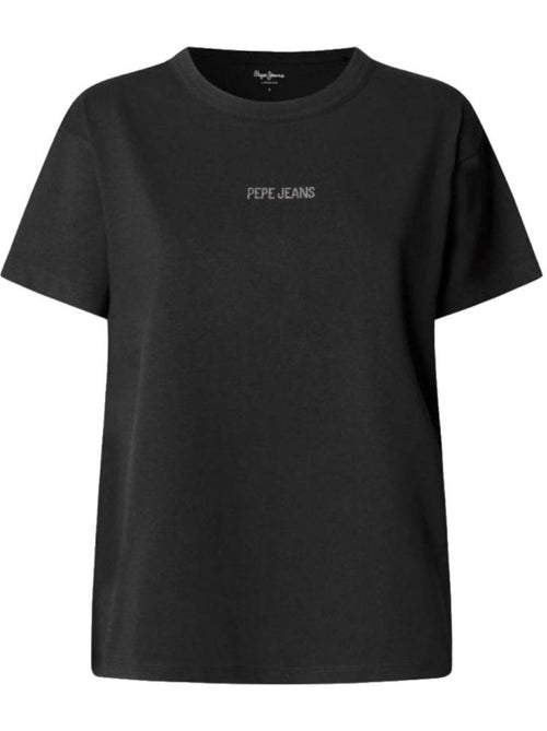 Pepe jeans dames t-shirt zwart pjl l nd - Kiabi Pepe jeans dames t-shirt zwart pjl l nd - Kiabi