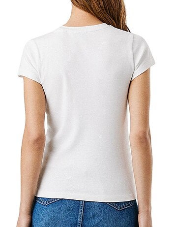 Pepe jeans dames wit t-shirt pl506037