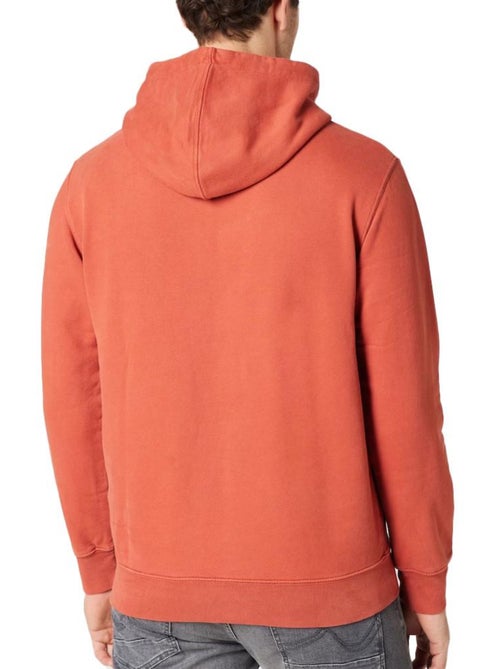 Pepe Jeans David Heren Hoodie Rood - Kiabi Pepe Jeans David Heren Hoodie Rood - Kiabi