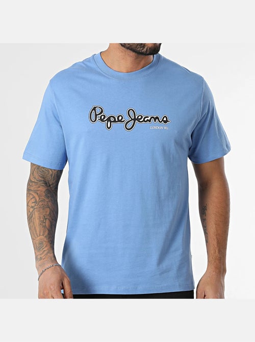 Pepe Jeans Dorian T-shirt voor Heren - Blauw - Kiabi Pepe Jeans Dorian T-shirt voor Heren - Blauw - Kiabi